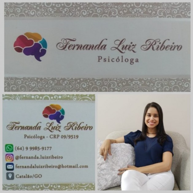 Fernanda Luiz Ribeiro CRP 09/9519 (Psicóloga), também faz parte do nosso convênio ACIC/CDL