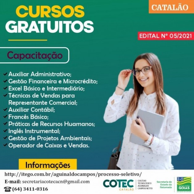 Cursos gratuitos