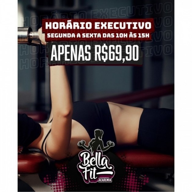 Você ainda não aproveitou nosso Plano Executivo? Então matricule-se agora mesmo Academia Bella Fit!