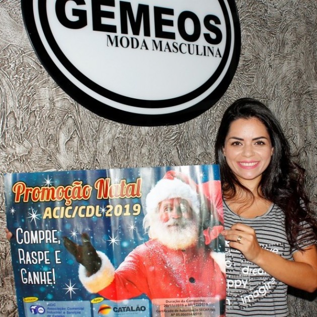 Gêmeos, empresa participante da Promoção de Natal ACIC/CDL 2019