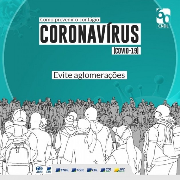 Evite aglomerações