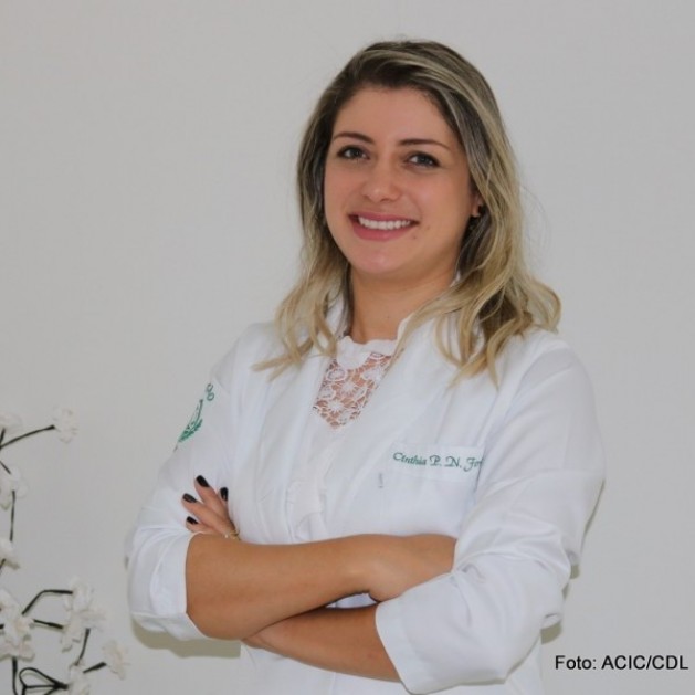 Nutricionista Cínthia Paula Neto agora faz parte do nosso convênio 