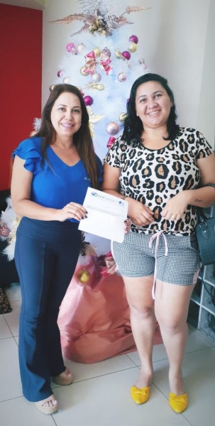 20TE Presentes, tem ganhadora da promoção Natal ACIC/CDL