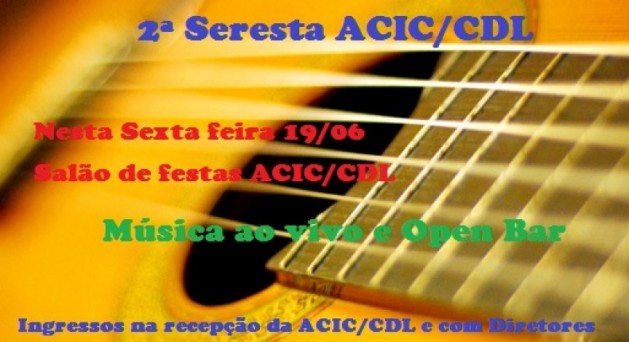 Seresta Nesta Sexta Feira promete muita animação