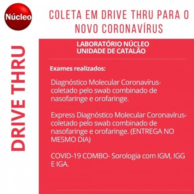  Laboratório Núcleo de Análise Clínicas, também faz parte do convênio ACIC/CDL