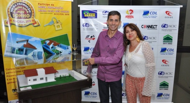 Maquete da Casa - Promoção Minha casa meu Sonho está pronta!