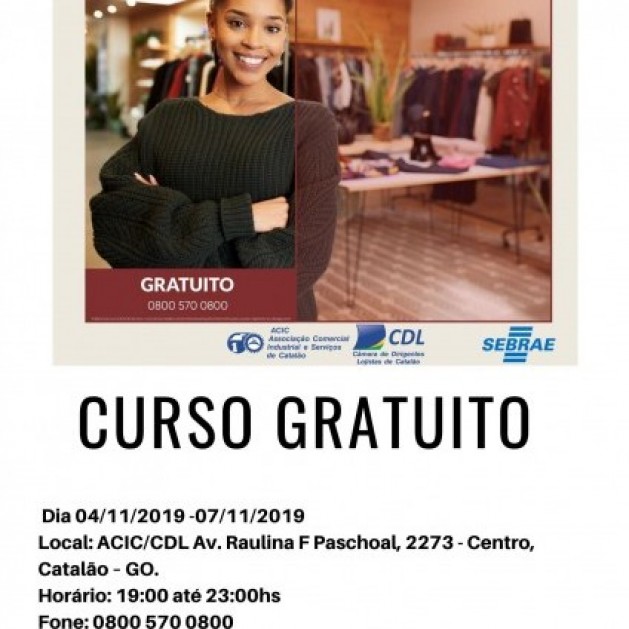 Curso gratuito de como melhorar o visual da sua loja