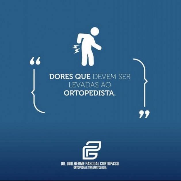 Informativo Saúde: Dores que devem ser levadas ao ortopedista