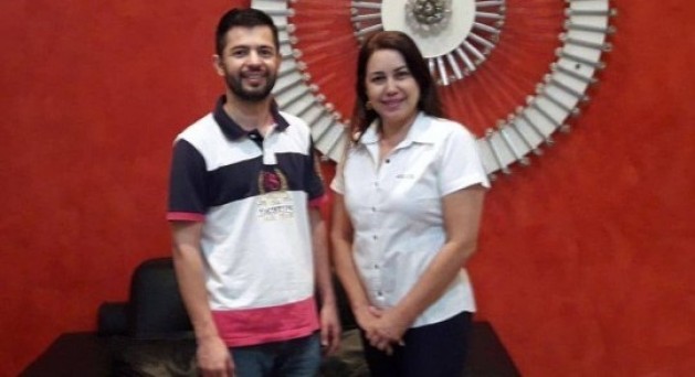 Visita do presidente Nélio Alves Pires (CDL de Bela Vista de Goiás)