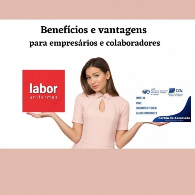 Labor Uniformes, também faz parte do convênio da ACIC/CDL