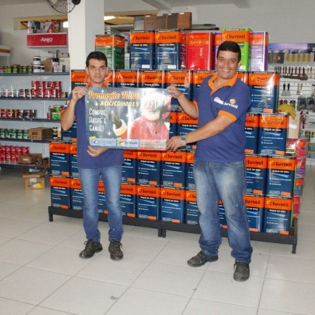 Ronan Tintas, empresa participante da Promoção de Natal ACIC/CDL 2019
