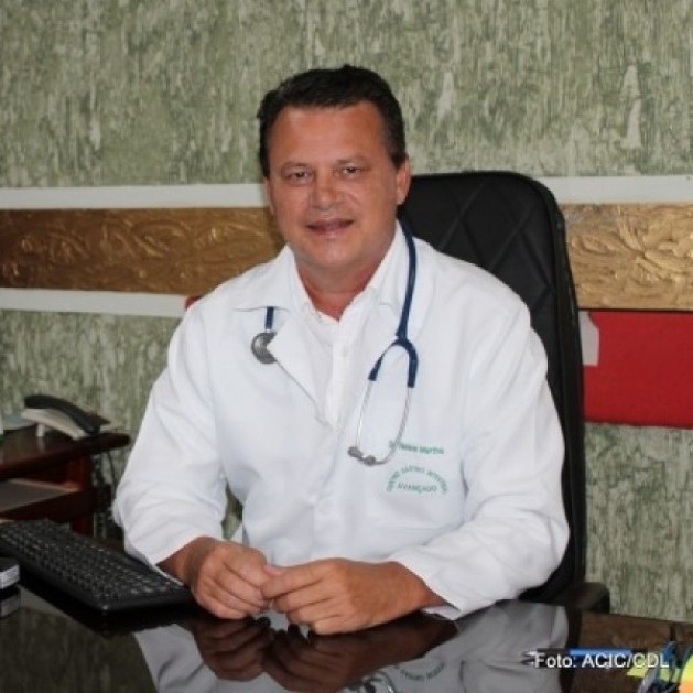 Dr. Nelson Martins de Castro Teixeira – CRM 5514 (Gastroenterologia), também faz parte do convênio da ACIC/CDL