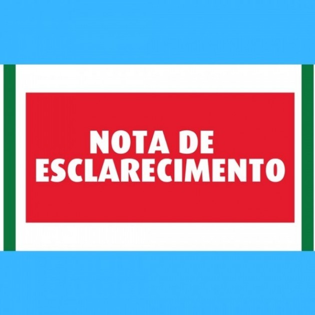 Nota de Esclarecimento