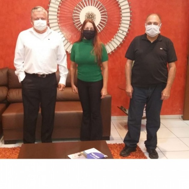 Presidente da ACIC/CDL, recebe visita  de Presidente do Sindilojas Catalão