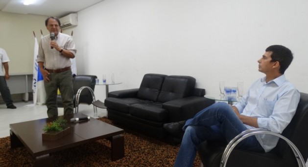 Rodada de conversas: ACIC / CDL recebe o peemedebista para falar de seus plano para Catalão, caso eleito