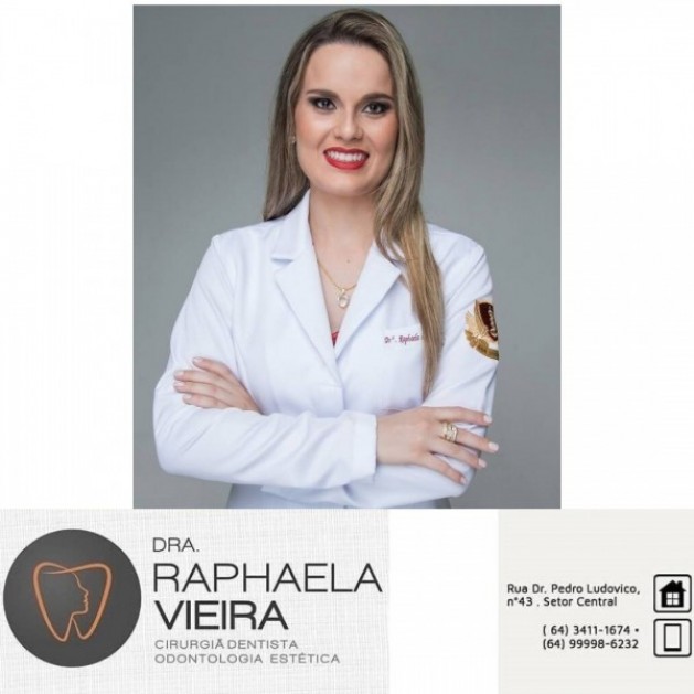 Dra. Raphaela de Melo Santos Vieira (Dentista), também faz parte do convênio da ACIC/CDL
