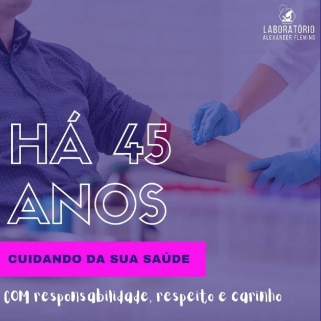 Laboratório Alexander Fleming, também faz parte do convênio da ACIC/CDL