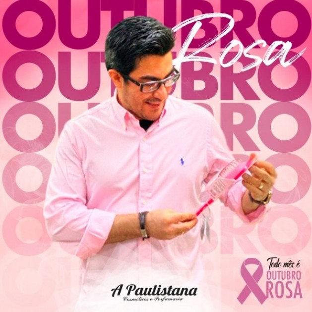 A chegada do mês de outubro representa a luta da prevenção e do combate ao câncer de mama!