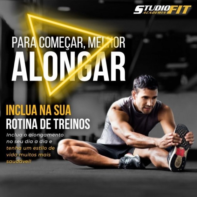 A academia Studio Fit, faz parte do convênio ACIC/CDL