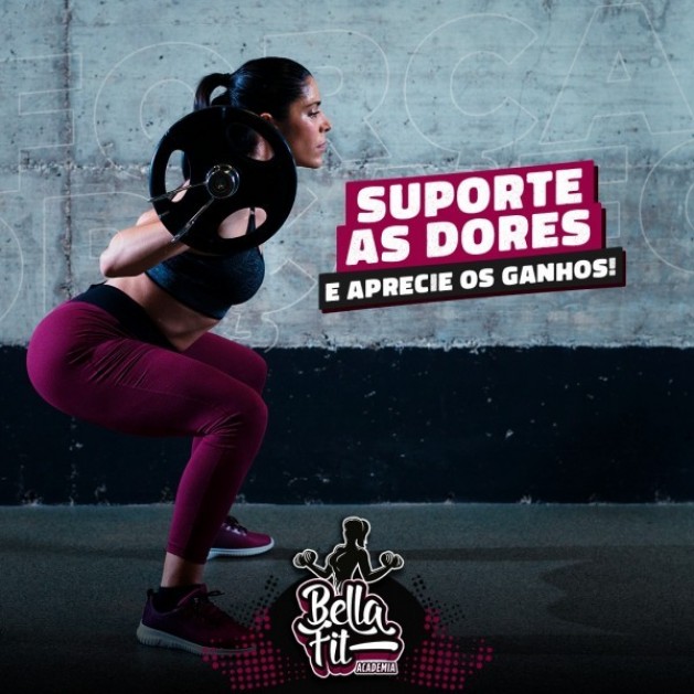 Academia Bella Fit, também faz parte do convênio da ACIC/CDL