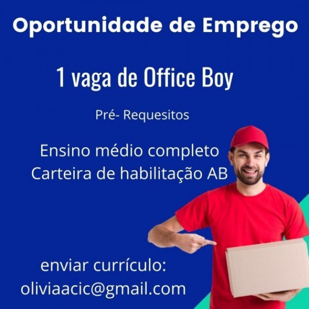 Oportunidade de Emprego